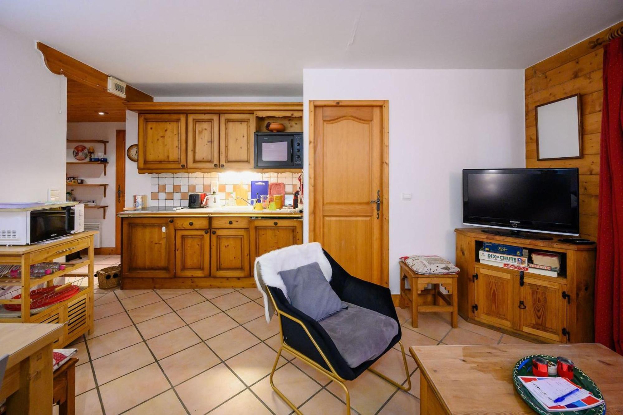 Appartement Bellevue Au Pied Des Pistes Ле-Уш Екстер'єр фото